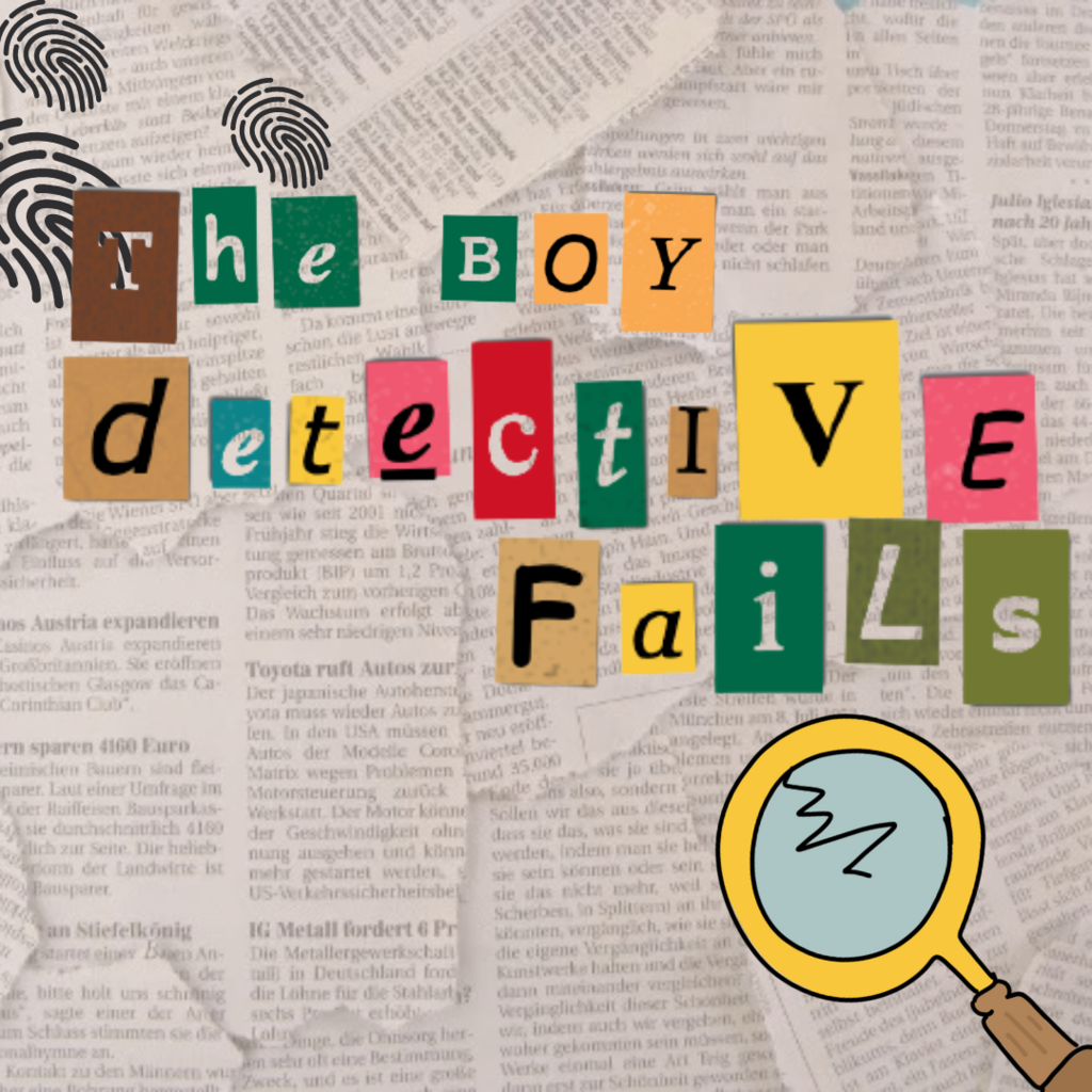 Boy Detective Fails playbill