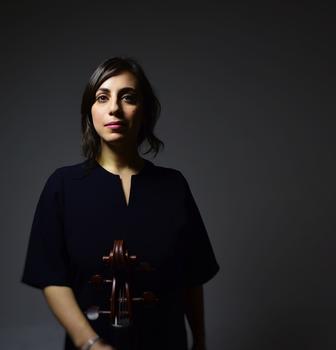 Cellist/composer Karen Ouzonian joins Silkroad Ensemble at the Center on January 29 at 4 p.m.