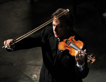 Violinist Robert McDuffie joins the Czech National Symphony Orchestra at the Center on February 12.